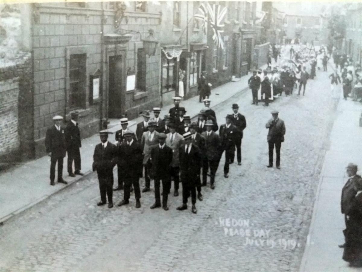 Hedon Peace day Parade July 19th 1919