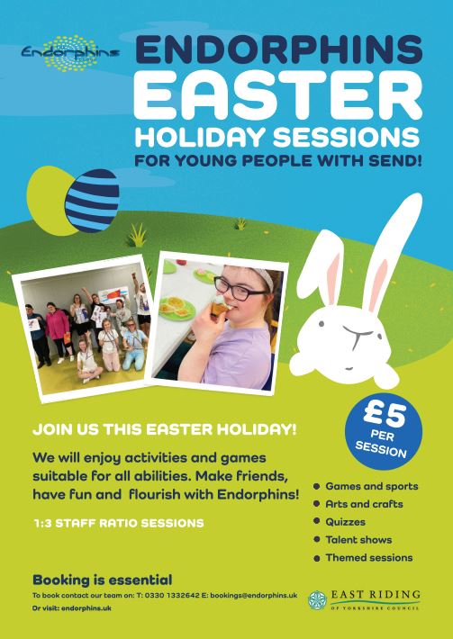 ENDORPHINS *EASTER HOLIDAY SESSIONS*