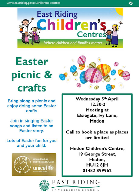 EASTER PICNIC & CRAFTS