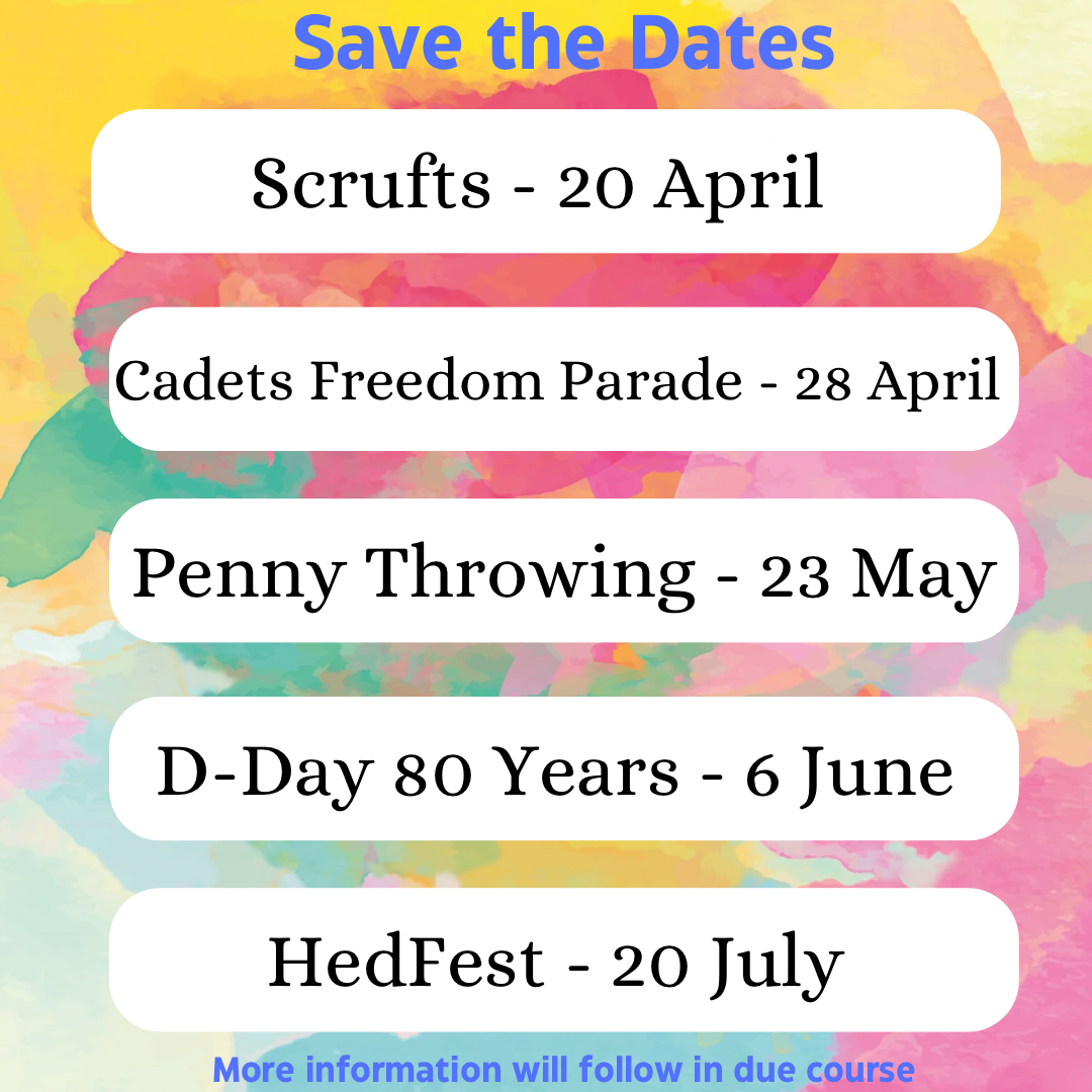 SAVE THE DATES!