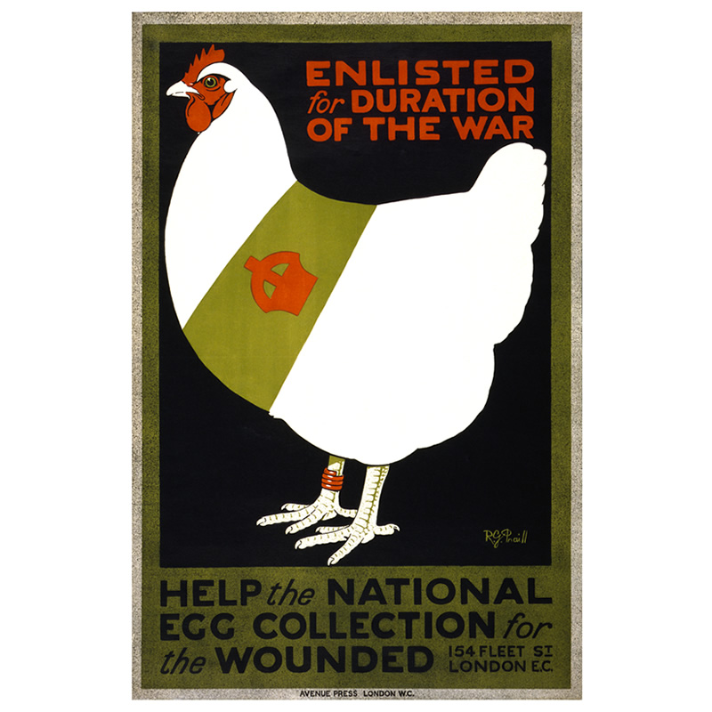 Poster for the National Egg Collection Scheme