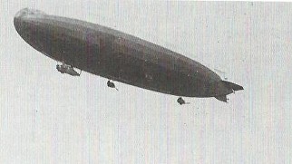 Zeppelin L.41 returning to Ahlhorn on the morning of 22 August 1917