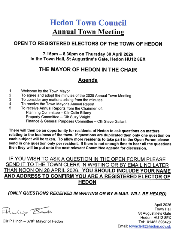 ANNUAL TOWN MEETING