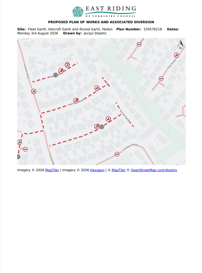 ROAD CLOSURES